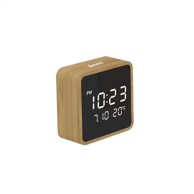 Bamboo clock sample view